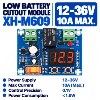 Low Battery Cutout Module 12-36V Max 10A Low Battery Cutout Module 12-36V Max 10A