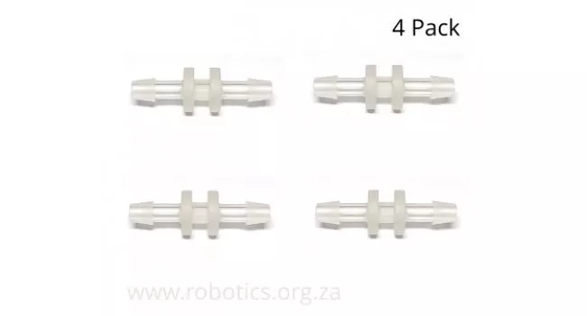 Inline Tube Connector, Straight, Type 18  (4 Pack)