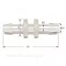 Inline Tube Connector, Straight, Type 18  (4 Pack)