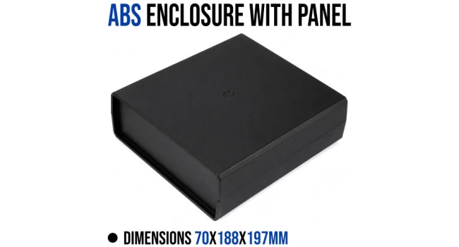 Kradex Enclosure 70x188x197mm Black Kradex Enclosure 70x188x197mm Black