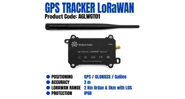 AgroSense GPS Tracker LoRaWAN AgroSense GPS Tracker LoRaWAN