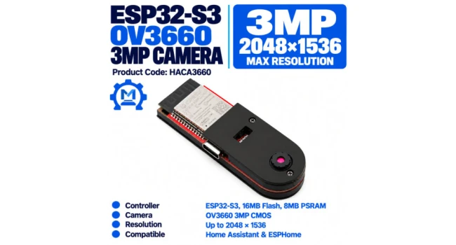 ESP32S3 OV3660 3MP camera module 2048x1536 ESP32S3 OV3660 3MP camera module 2048x1536