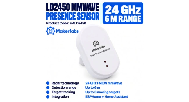 LD2450 mmWave Presence Sensor for Home Assistant LD2450 mmWave Presence Sensor for Home Assistant