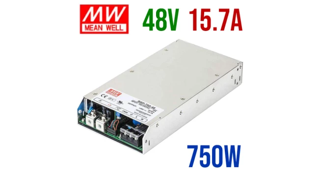 Mean Well 48V 15.7A 750W Power Supply Mean Well 48V 15.7A 750W Power Supply