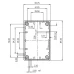 ABS Enclosure - 85 x 56 x 30 - Black - With Slots ABS Enclosure - 85 x 56 x 30 - Black - With Slots