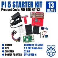 Raspberry Pi5 8GB Kit V2 - (12 Items Included) Raspberry Pi5 8GB Kit V2 - (12 Items Included)