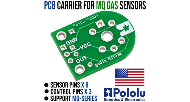 Carrier Board for Gas Sensors Carrier Board for Gas Sensors
