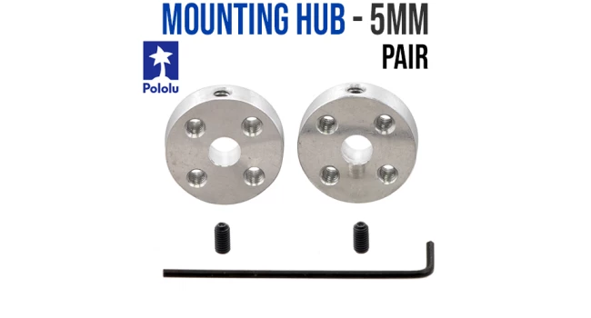Mounting Hub – 5mm (Pair) Mounting Hub – 5mm (Pair)