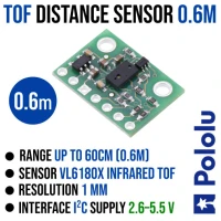 Time-of-Flight Distance Sensor Carrier with Voltage Regulator