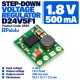 Pololu Buck Regulator, Vin 3-36V, Vout 1.8V 500mA Pololu Buck Regulator, Vin 3-36V, Vout 1.8V 500mA