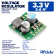Pololu Buck Regulator, Vin 4.5-50V, Vout 3.3V 3.6A Pololu Buck Regulator, Vin 4.5-50V, Vout 3.3V 3.6A
