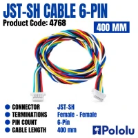 6 Pin Female Female JST-SH Cable - 400mm 6 Pin Female Female JST-SH Cable - 400mm