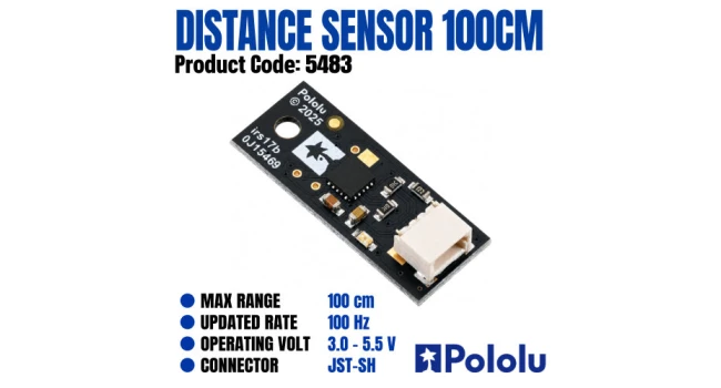 Pololu Digital Distance Sensor 100cm