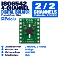 ISO6542 4-Channel Digital Isolator Carrier ISO6542 4-Channel Digital Isolator Carrier