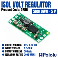 5V 300mA Isolated Step-Down Voltage Regulator D24Z3F5