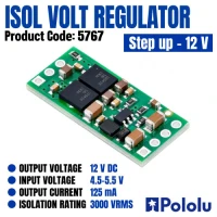 12V 125mA Isolated Step-Up Voltage Regulator U5Z9F12