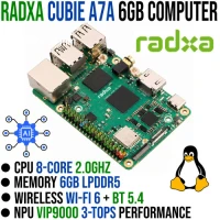 Radxa Cubie A7A Dev Board 6GB LPDDR5 WiFi 6 Radxa Cubie A7A Dev Board 6GB LPDDR5 WiFi 6
