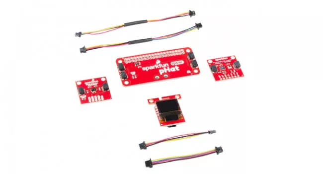 SparkFun Sensor and Display Kit for Pi Qwiic Ready SparkFun Sensor and Display Kit for Pi Qwiic Ready
