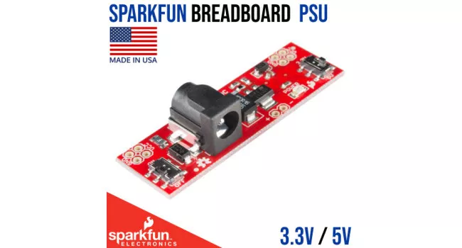 SparkFun Breadboard Power Supply 3.3V/5V SparkFun Breadboard Power Supply 3.3V/5V