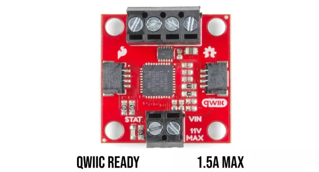 SparkFun Qwiic Motor Driver, 1.5A SparkFun Qwiic Motor Driver, 1.5A