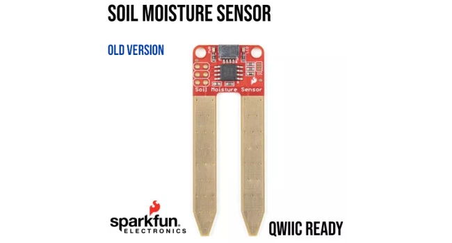 SparkFun Soil Moisture Sensor Qwiic Ready - Discontinued SparkFun Soil Moisture Sensor Qwiic Ready - Discontinued