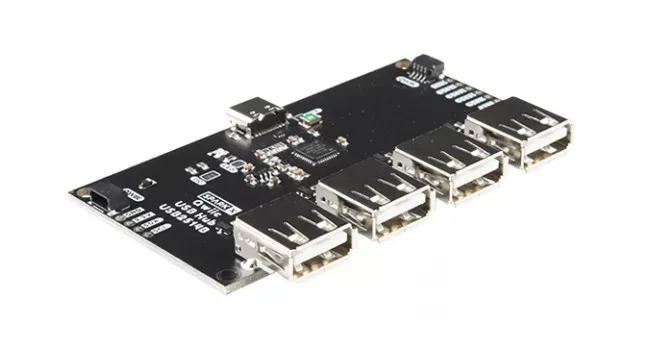 Qwiic USB Hub - USB2514B Qwiic USB Hub - USB2514B