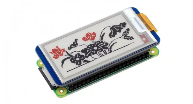 Wave 2.13inch E-Ink Display for Raspberry Pi - 3 Colours Wave 2.13inch E-Ink Display for Raspberry Pi - 3 Colours