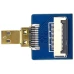 Micro HDMI Male to Ribbon Connector - Straight Micro HDMI Male to Ribbon Connector - Straight