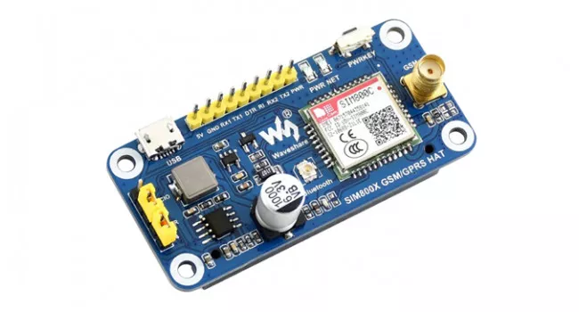 Wave SIM800 Pi GSM/GPRS/Bluetooth HAT Wave SIM800 Pi GSM/GPRS/Bluetooth HAT