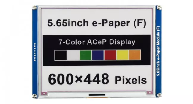 Wave 5.65" e-Paper Display - 7 Colour