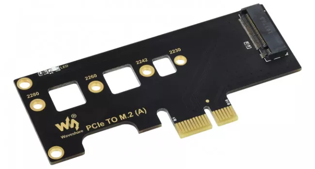 Wave PCIe to M.2 Adapter Wave PCIe to M.2 Adapter