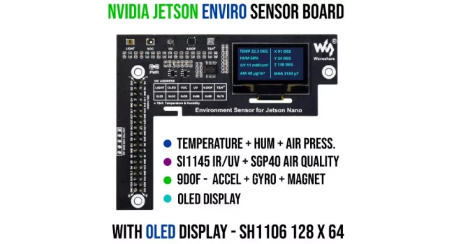 Wave Environment Sensor for Jetson Nano Wave Environment Sensor for Jetson Nano