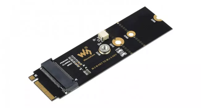 Wave M.2 M KEY To A KEY Adapter