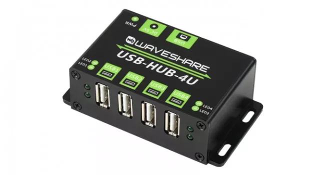 Wave Industrial Grade USB HUB - 4 Port Wave Industrial Grade USB HUB - 4 Port