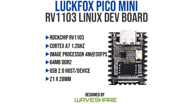 LuckFox Pico Mini Linux Dev Board - RV1103