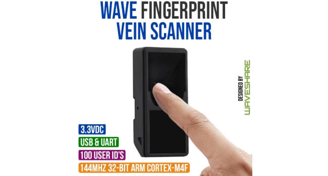 Wave Fingerprint Vein Scanner