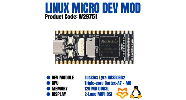 Luckfox Lyra RK3506G2 Linux Micro Development Board Luckfox Lyra RK3506G2 Linux Micro Development Board