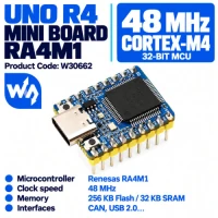 Wave UNO R4 Mini Board - R7FA4M1AB3CFM Wave UNO R4 Mini Board - R7FA4M1AB3CFM