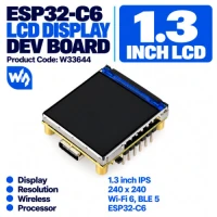 ESP32-C6 Dev Board with onboard 1.3inch LCD Display ESP32-C6 Dev Board with onboard 1.3inch LCD Display