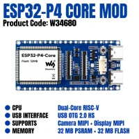 ESP32-P4-Core Development Board with Pre-Soldered Headers