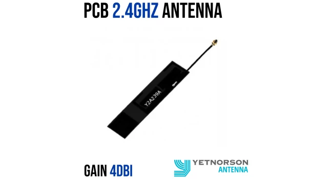 Yetnorson 2.4GHz Flex Antenna, UFL Connector