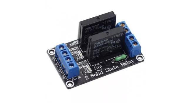 Solid State Relay 240VAC 2A - 2 Channel Solid State Relay 240VAC 2A - 2 Channel