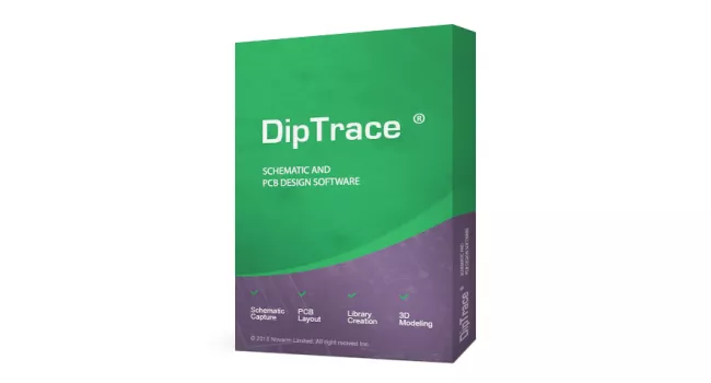 DipTrace Extended. 2000 pins, 6 signal layers DipTrace Extended. 2000 pins, 6 signal layers